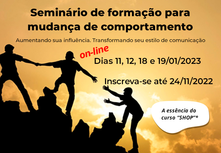 Seminario de formação de mudança de comportamento